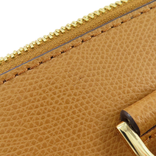 MICHAEL KORS Tote Bag PVC Ocher 2WAY Women Used Authentic