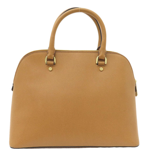 MICHAEL KORS Tote Bag PVC Ocher 2WAY Women Used Authentic