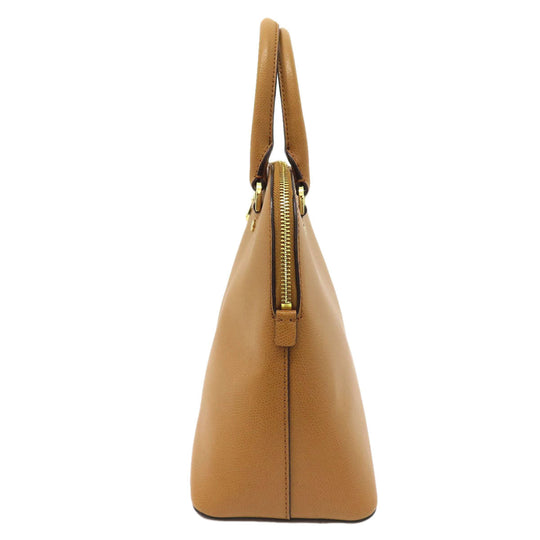MICHAEL KORS Tote Bag PVC Ocher 2WAY Women Used Authentic