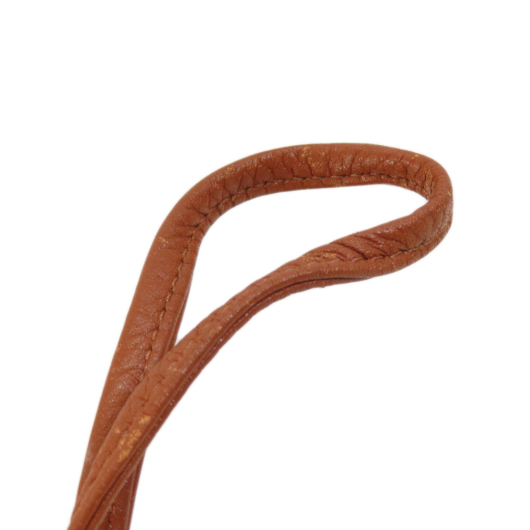 MCM Shoulder Bag PVC Brown logo drawstringShoulder