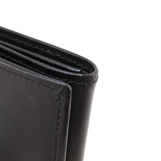 CARTIER Bifold Wallet leather Brown Three-fold wallet mens(Unisex) Used Authentic