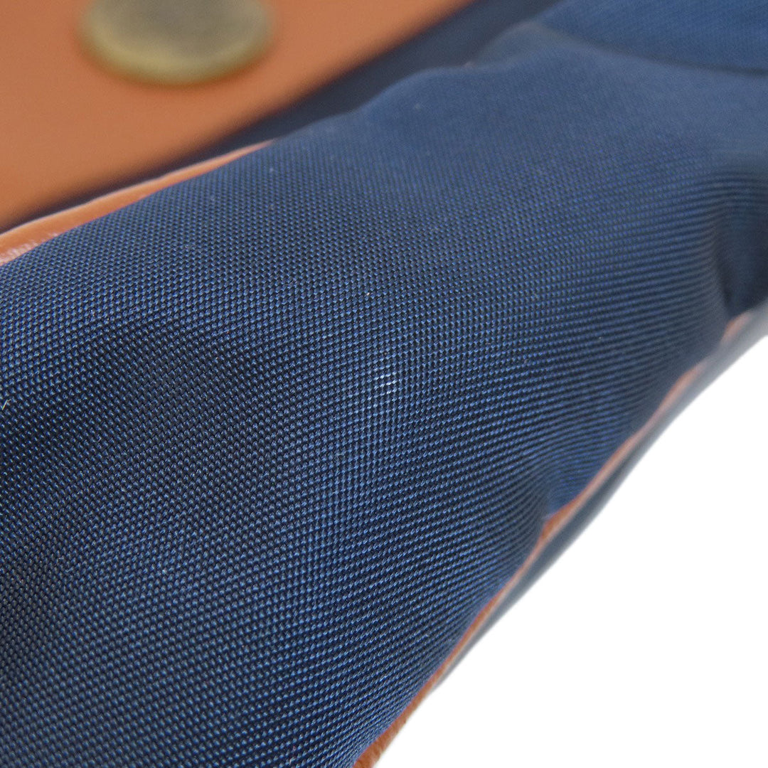 Orobianco Handbag Nylon Navy logo 2WAY