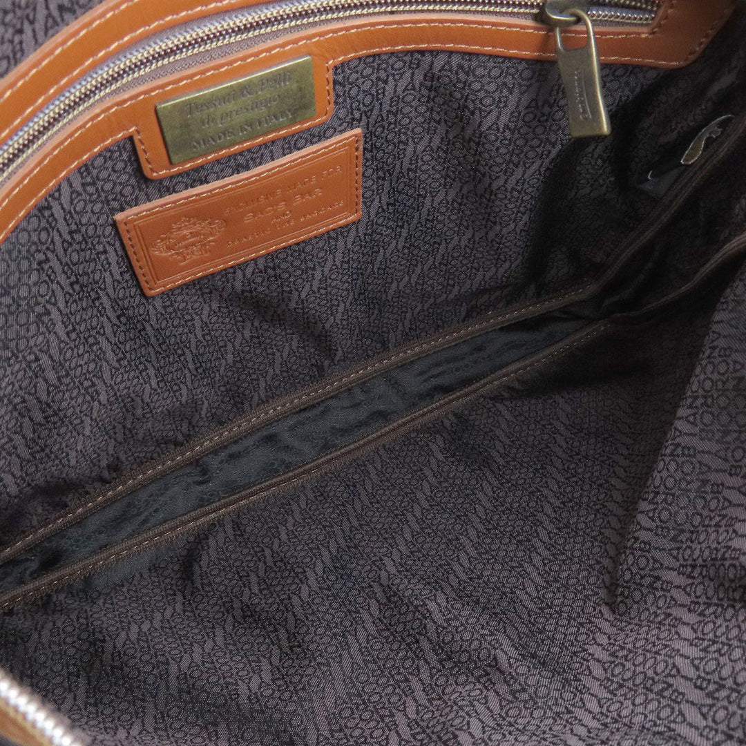 Orobianco Handbag Nylon Navy logo 2WAY
