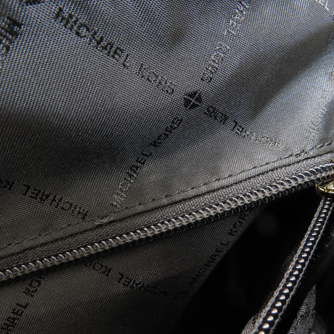 MICHAEL KORS Handbag leather black 2WAY Women Used Authentic