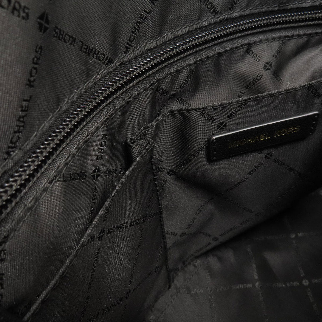 MICHAEL KORS Handbag leather black 2WAY Women Used Authentic