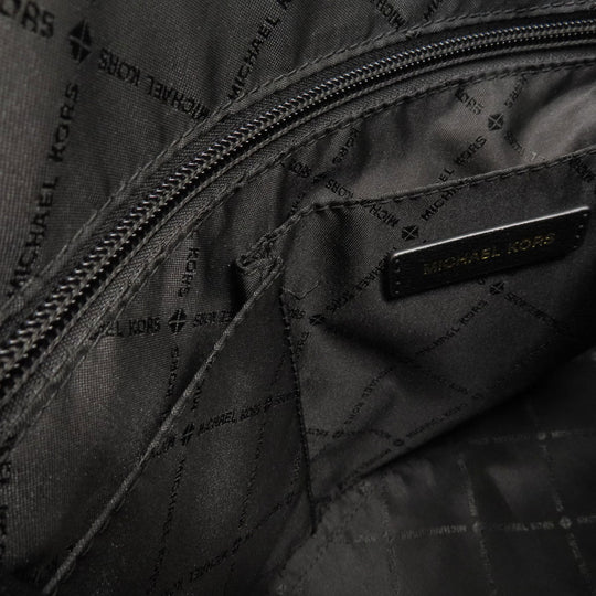 MICHAEL KORS Handbag leather black 2WAY Women Used Authentic