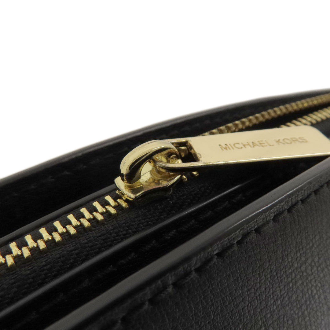 MICHAEL KORS Handbag leather black 2WAY Women Used Authentic