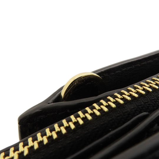 MICHAEL KORS Handbag leather black 2WAY Women Used Authentic