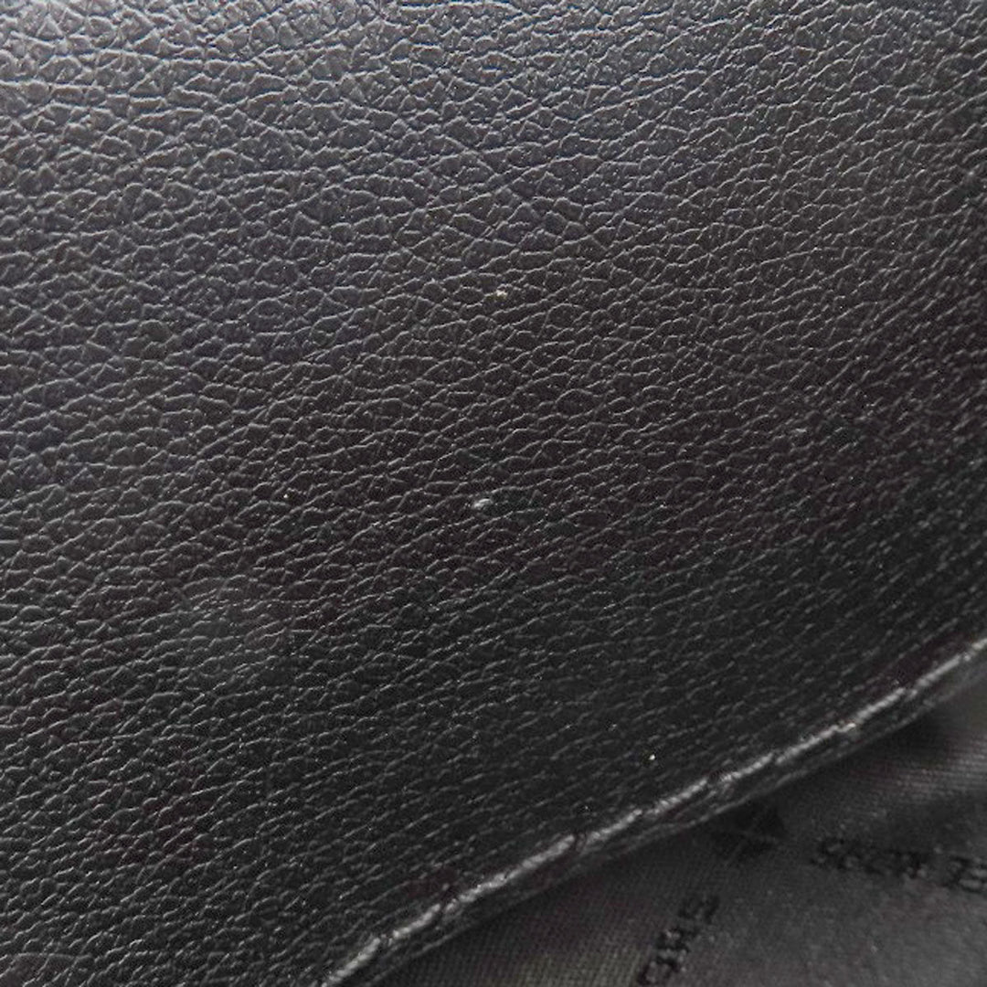 MICHAEL KORS Handbag leather black 2WAY Women Used Authentic