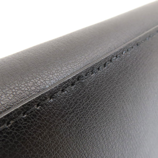 MICHAEL KORS Handbag leather black 2WAY Women Used Authentic