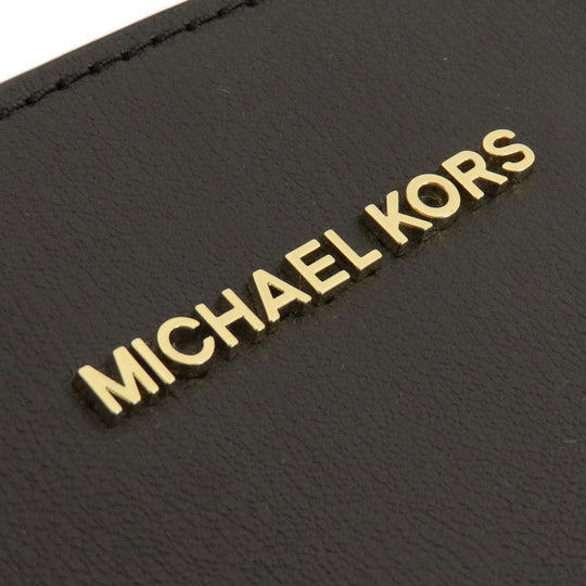 MICHAEL KORS Handbag leather black 2WAY Women Used Authentic