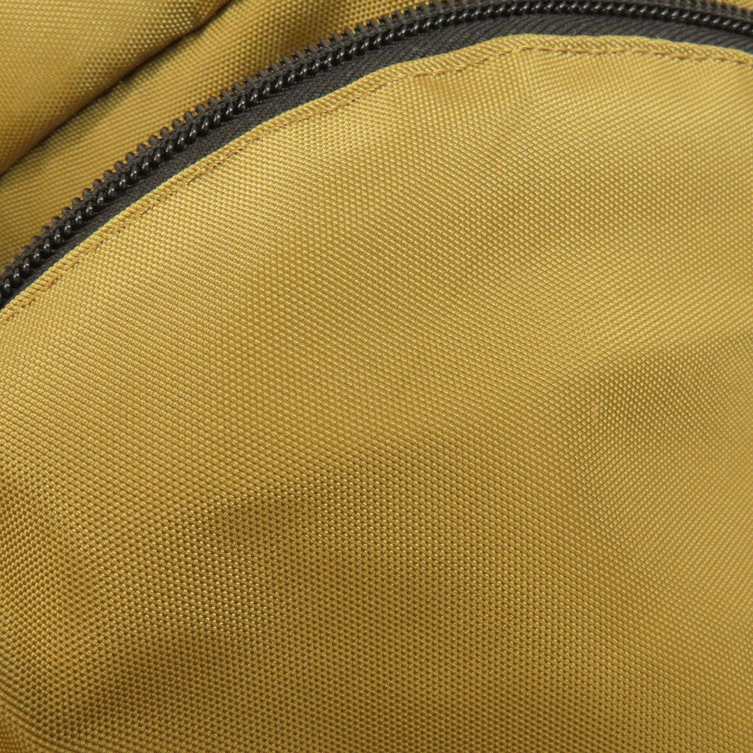Herve Chapelier Backpack Nylon Brown logo Women(Unisex) Used Authentic
