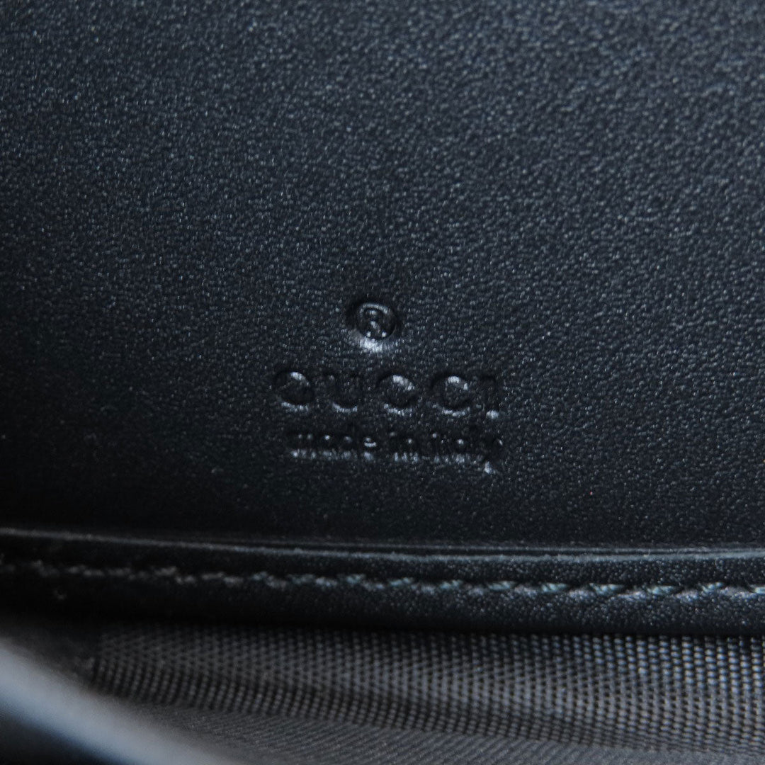 GUCCI Long Wallet Purse 411766 PVC Brown Kaleido GG Supreme mens(Unisex) Used Authentic