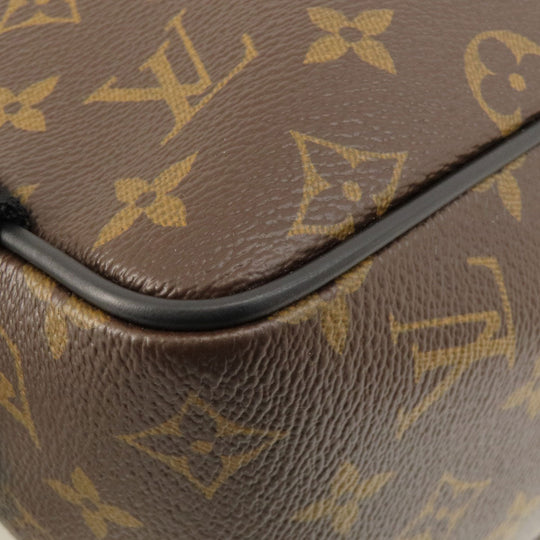 LOUIS VUITTON Backpack M41530 Monogram canvas Brown Josh Monogram mens Used Authentic