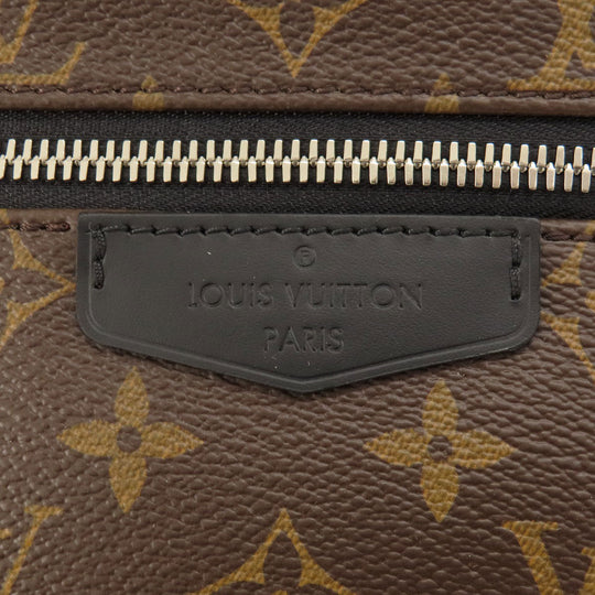 LOUIS VUITTON Backpack M41530 Monogram canvas Brown Josh Monogram mens Used Authentic