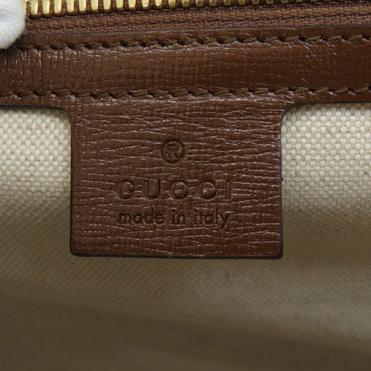 GUCCI Handbag 659983 PVC Brown GG 2WAY
