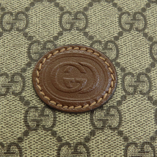 GUCCI Handbag 659983 PVC Brown GG 2WAY