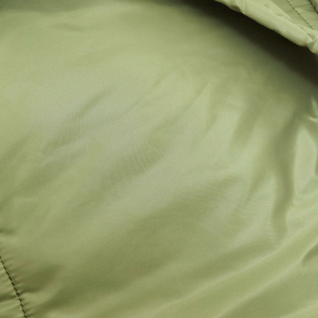 MICHAEL KORS Backpack Nylon green logo Women Used Authentic