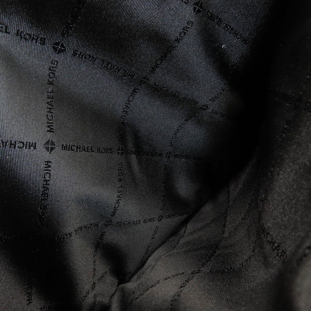 MICHAEL KORS Backpack Nylon green logo Women Used Authentic