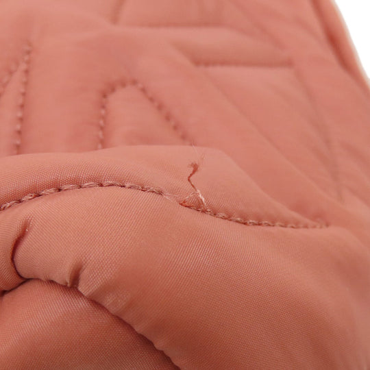 MICHAEL KORS Backpack Nylon pink logo Women Used Authentic