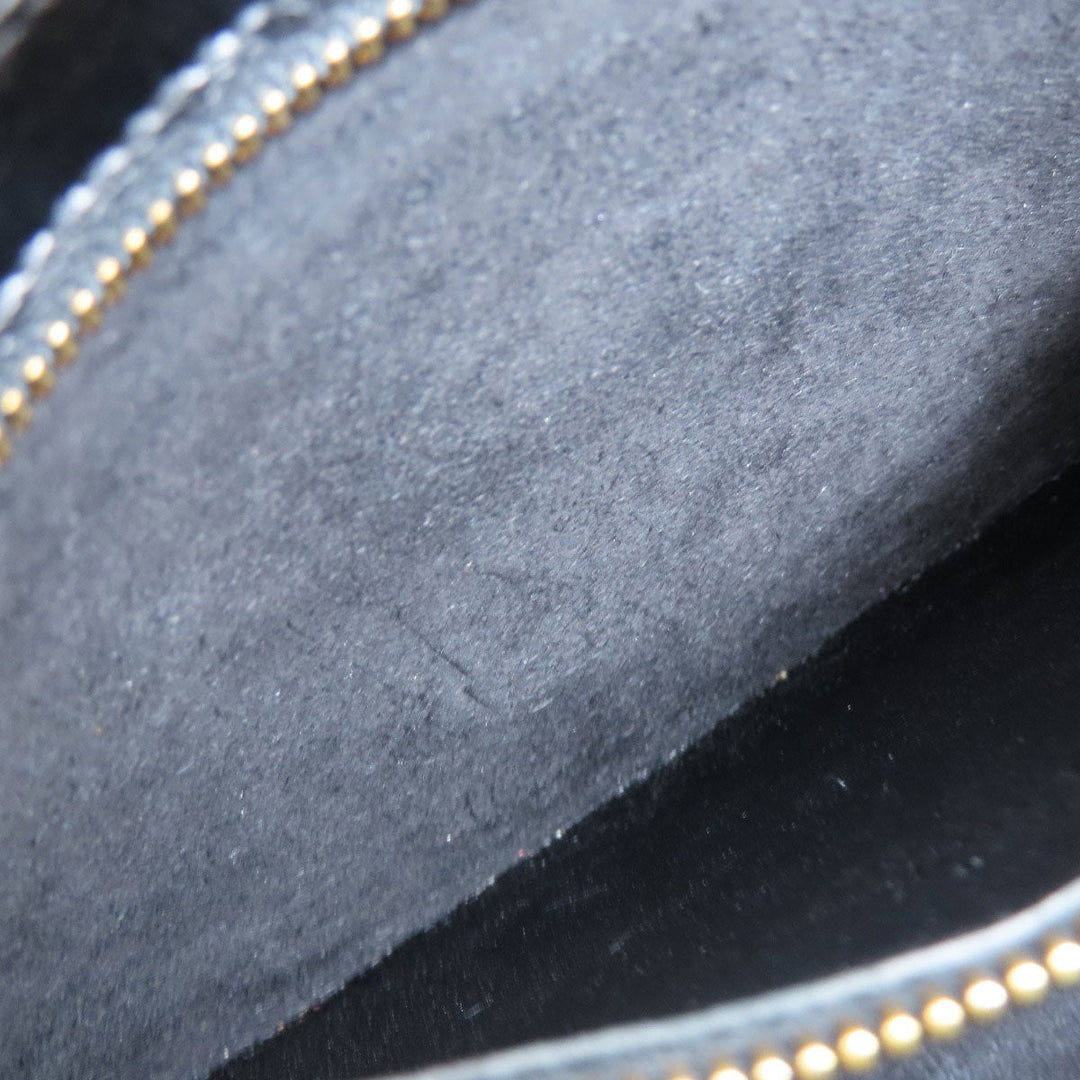 SAINT LAURENT Handbag Calfskin black Baby Kabas 2WAY Women Used Authentic