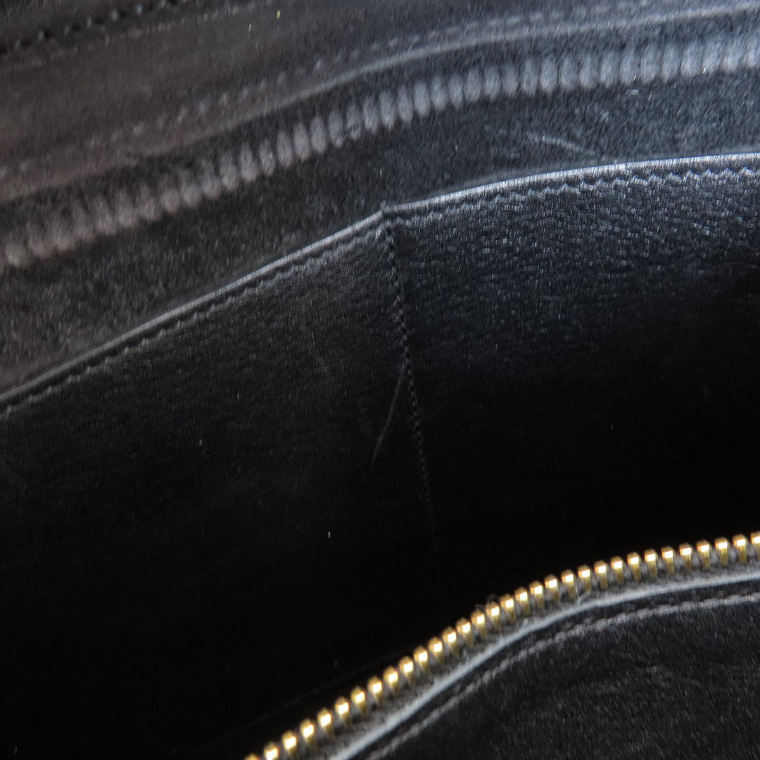 SAINT LAURENT Handbag Calfskin black Baby Kabas 2WAY Women Used Authentic
