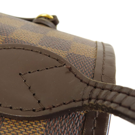 LOUIS VUITTON Tote Bag N51105 Damier canvas Brown Neverfull MM Damier Ebene