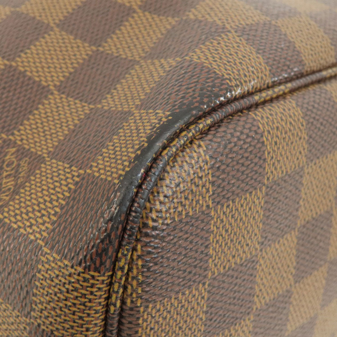 LOUIS VUITTON Tote Bag N51105 Damier canvas Brown Neverfull MM Damier Ebene