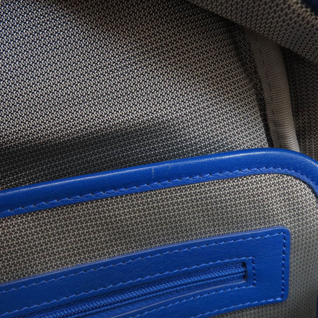 MCM Backpack PVC blue logo