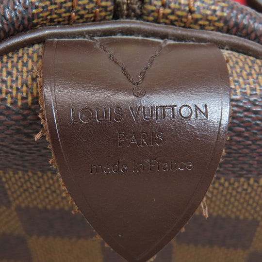 LOUIS VUITTON Boston Duffel bag N41531 Damier canvas Brown Speedy 30 Damier Ebenu