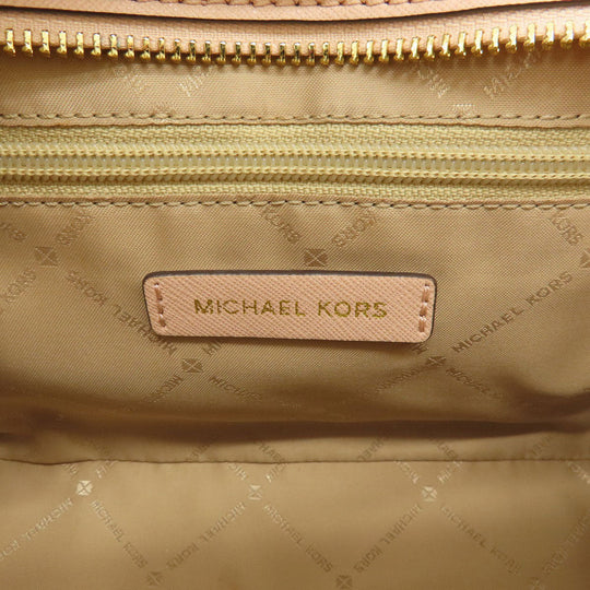 MICHAEL KORS Shoulder Bag leather pink Long shoulder Women Used Authentic
