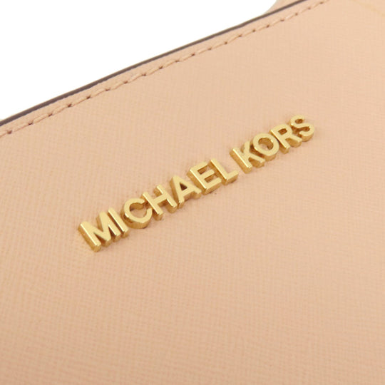 MICHAEL KORS Shoulder Bag leather pink Long shoulder Women Used Authentic