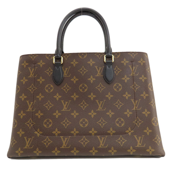 LOUIS VUITTON Tote Bag M43550 Monogram canvas Brown Flower Tote Monogram