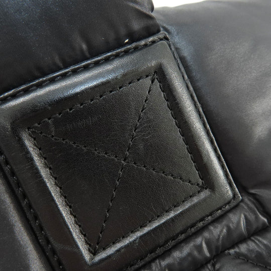 CHANEL Tote Bag Nylon black Cococoon SilverMetal