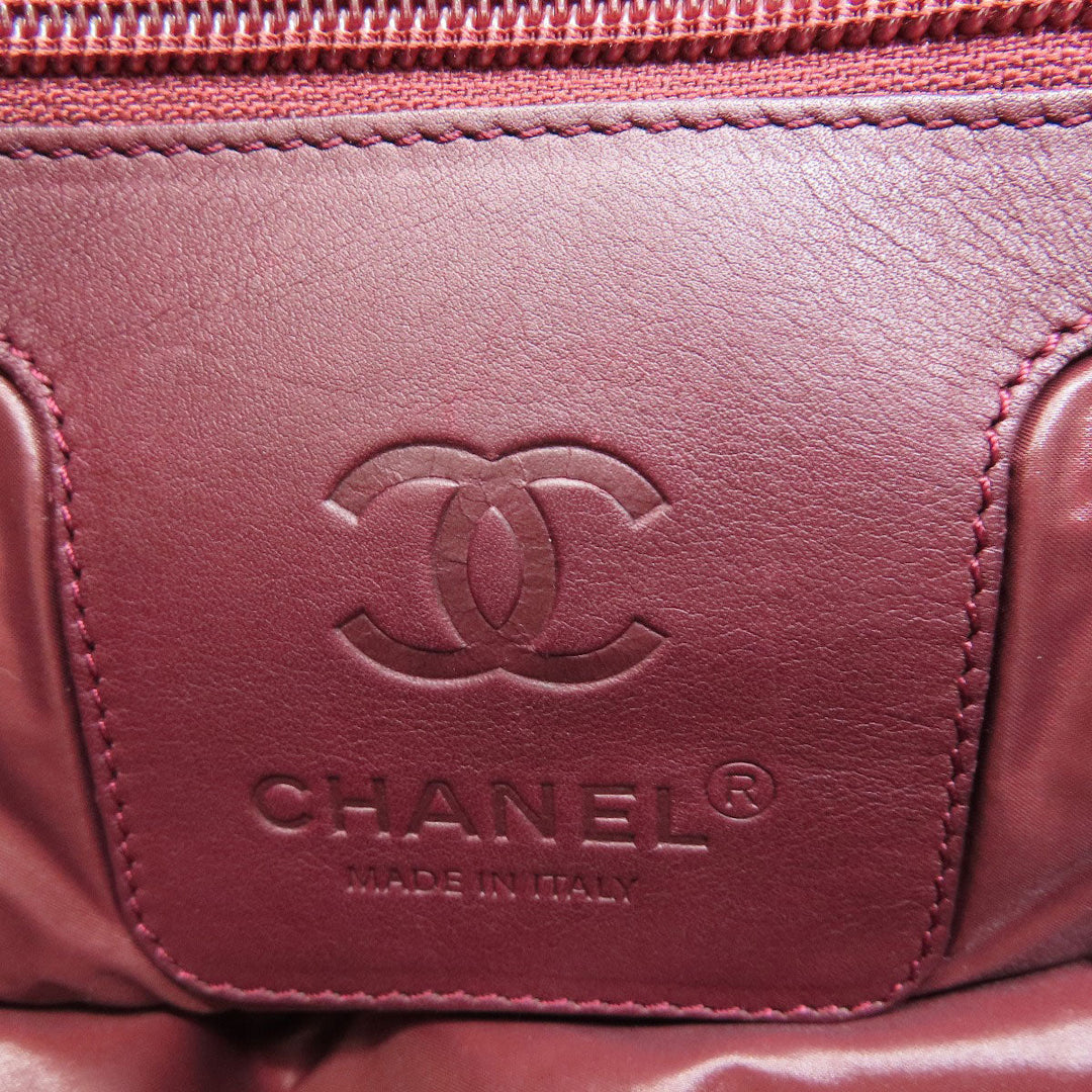 CHANEL Tote Bag Nylon black Cococoon SilverMetal