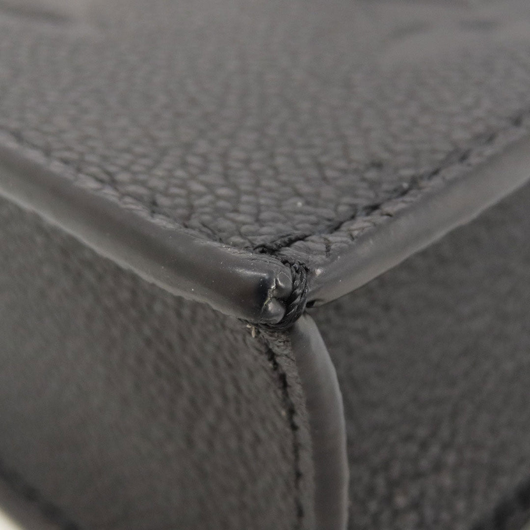 LOUIS VUITTON Handbag M81417 Ann Platt black Petite Sac Plat Noir Women Used Authentic