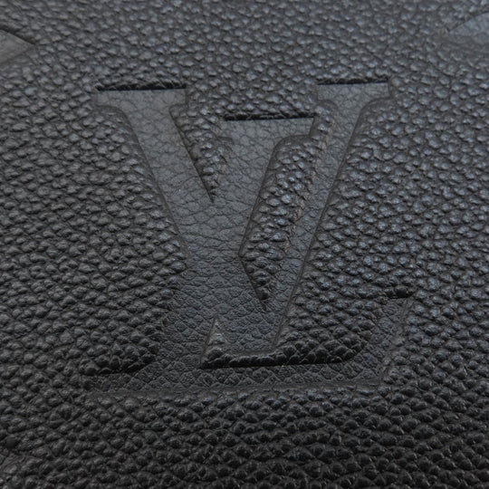 LOUIS VUITTON Handbag M81417 Ann Platt black Petite Sac Plat Noir Women Used Authentic