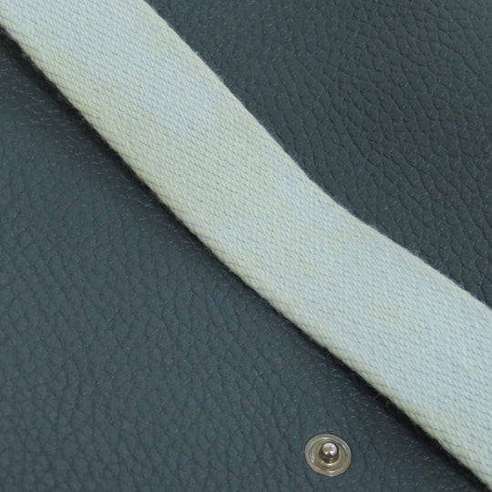 HERMES Shoulder Bag Taurillon Clemence blue Evelyn TPM SilverMetal Women Used Authentic