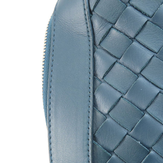 BOTTEGAVENETA Backpack Calfskin green INTRECCIATO Women Used Authentic