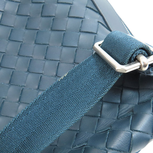 BOTTEGAVENETA Backpack Calfskin green INTRECCIATO Women Used Authentic