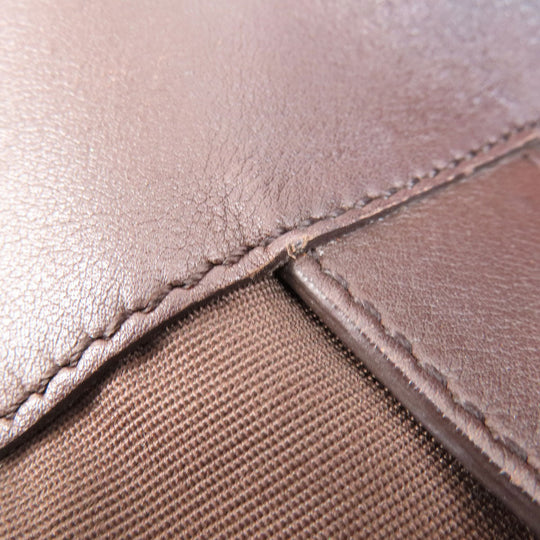 TOD’S Tote Bag leather Brown 2WAY