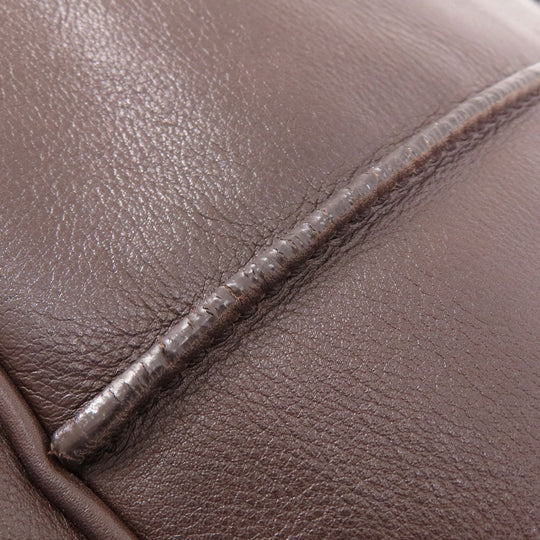 TOD’S Tote Bag leather Brown 2WAY