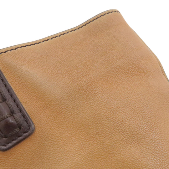 TOD’S Tote Bag leather Brown 2WAY