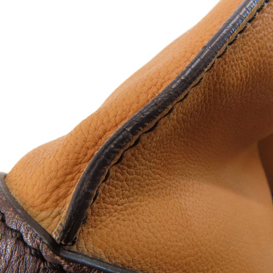 TOD’S Tote Bag leather Brown 2WAY