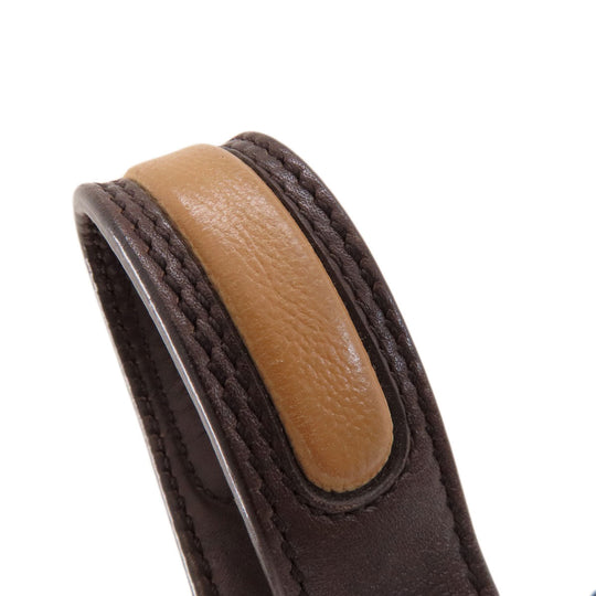 TOD’S Tote Bag leather Brown 2WAY