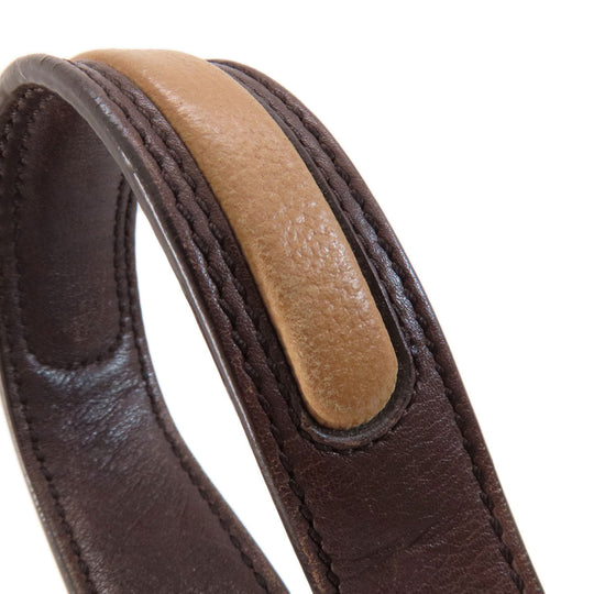TOD’S Tote Bag leather Brown 2WAY