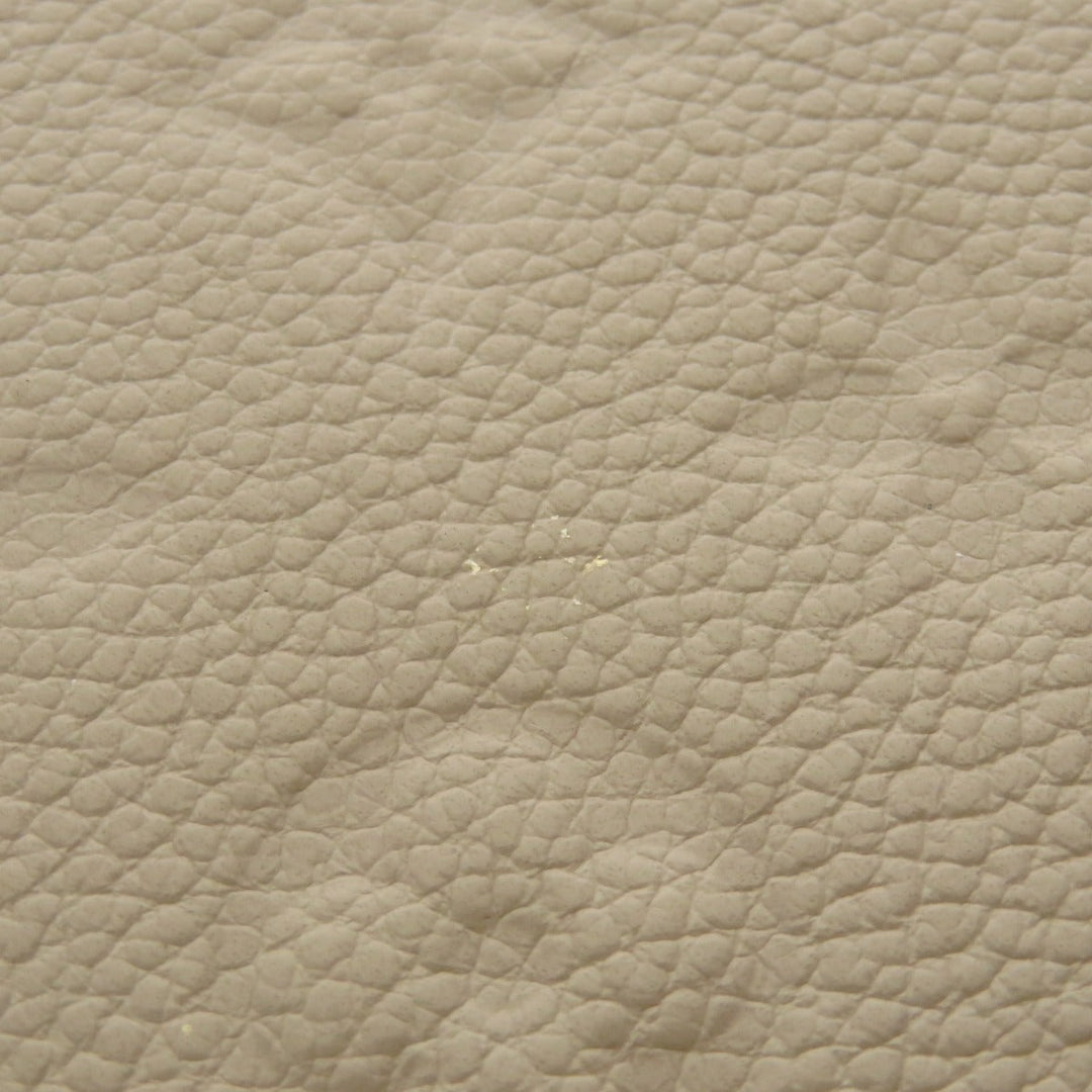 LOUIS VUITTON Long Wallet Purse M69034 Ann Platt beige Zippy Wallet Monogram Empreinte Women Used Authentic