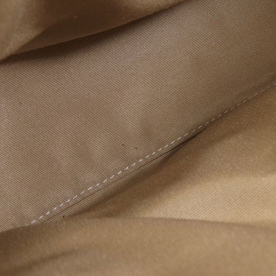 COACH Handbag C7261 PVC, Leather Brown Signature 2WAY Women Used Authentic