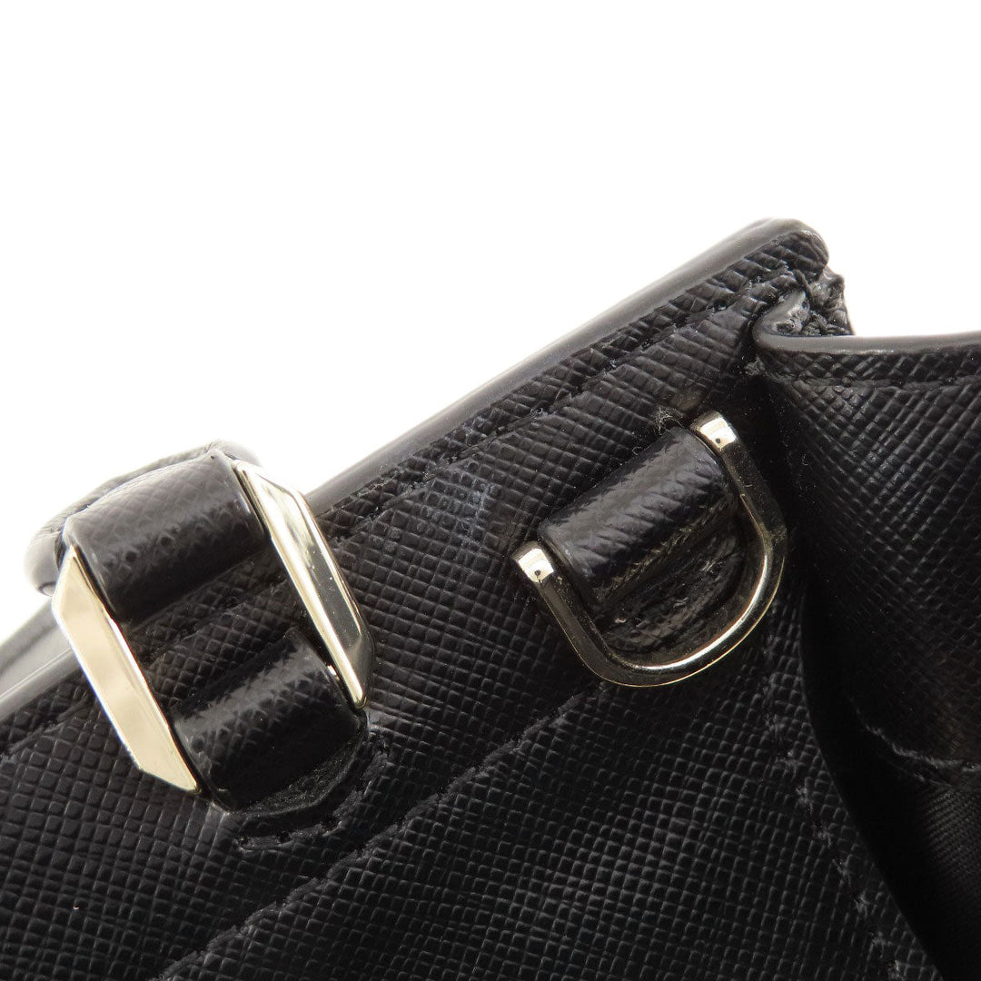 Kate Spade Handbag PVC black logo 2WAY Women Used Authentic