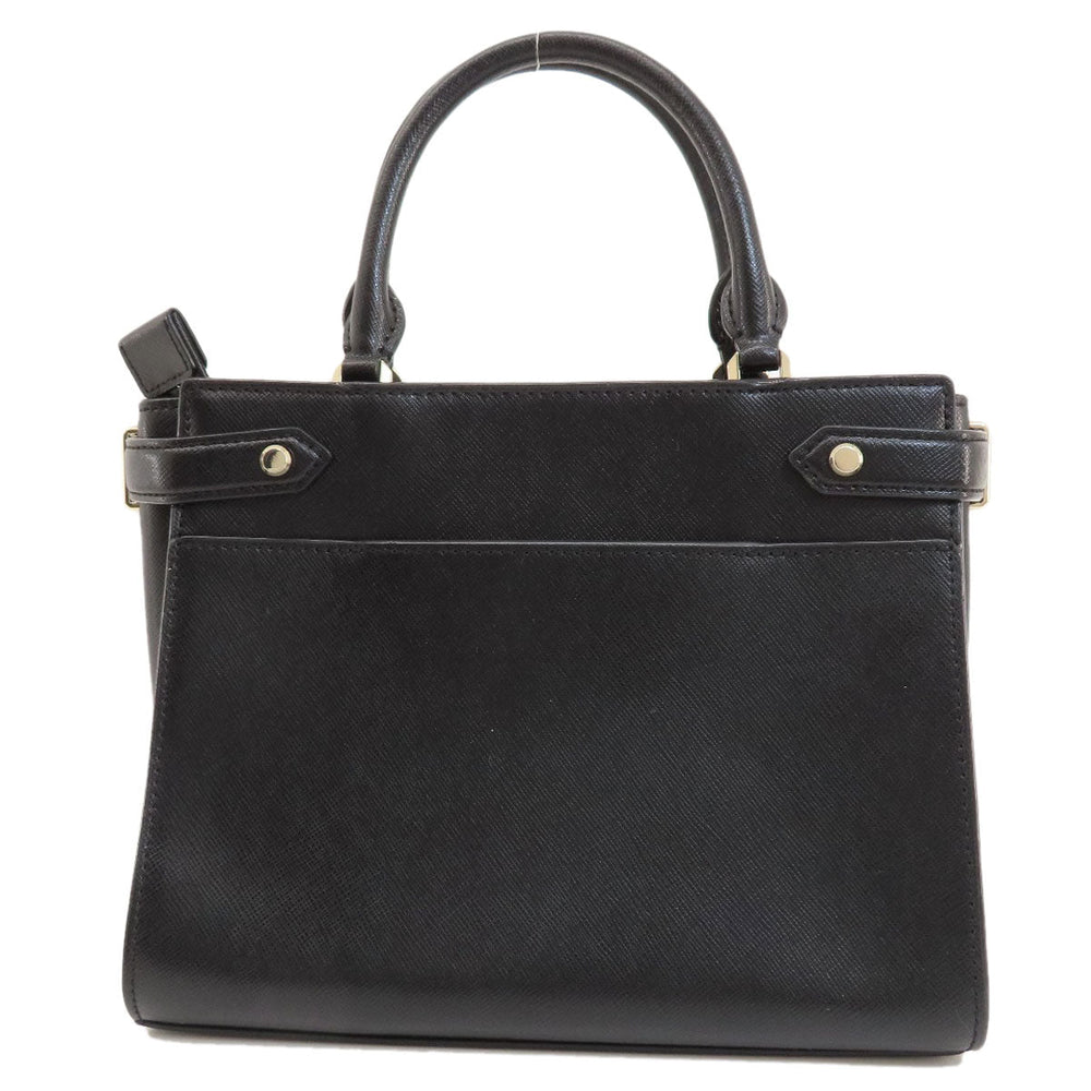Kate Spade Handbag PVC black logo 2WAY Women Used Authentic